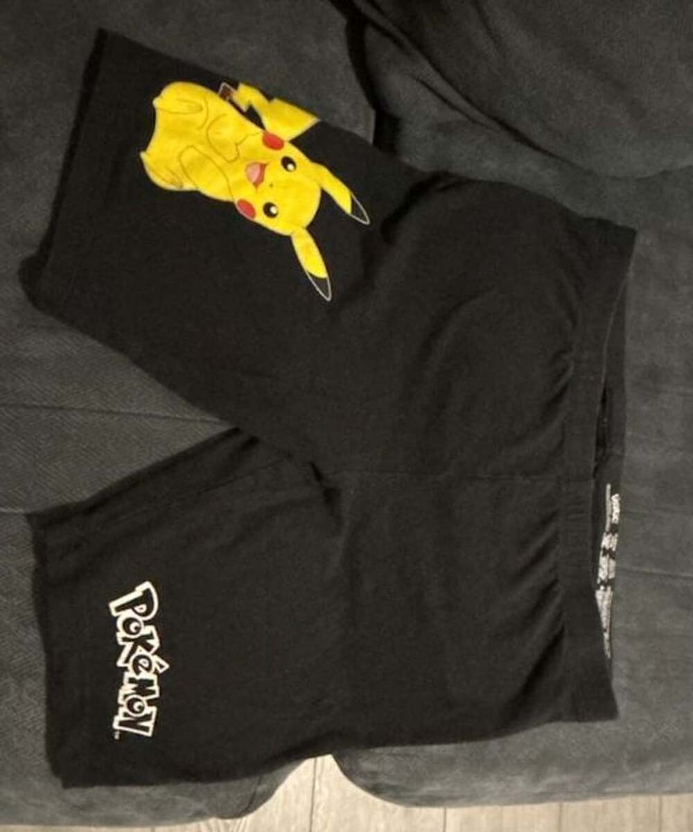 Pokémon Pikachu Black Biker Shorts